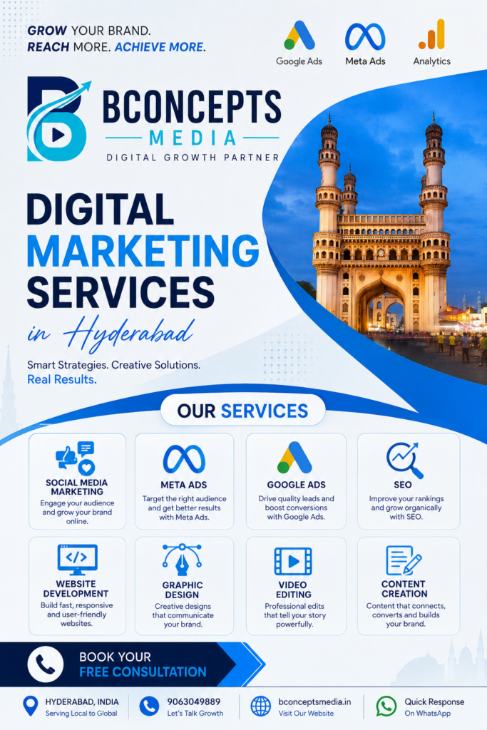 Freelance Graphic Designer in Hyderabad | Creative Services